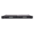 Rackmount Rack Metal Frame for Wireless Microphone System Black. 