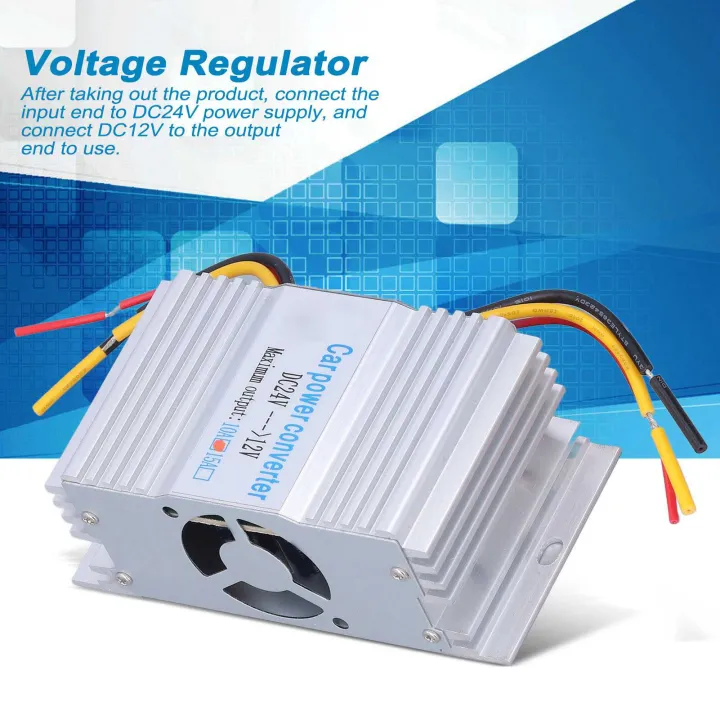 Buck Converter Voltage Adapter Aluminium Alloy Shell for Vehicle ...