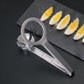 Practical Aluminum Alloy Manual Egg Cutter Portable Multi-functional Preserved Egg Splitter Section Divider Durable Food Splitter Home. 
