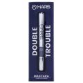 MARS Double Trouble Volumizing and Lengthening Mascara | 2-in-1 Mascara for Women | Long Lasting (15 ml). 