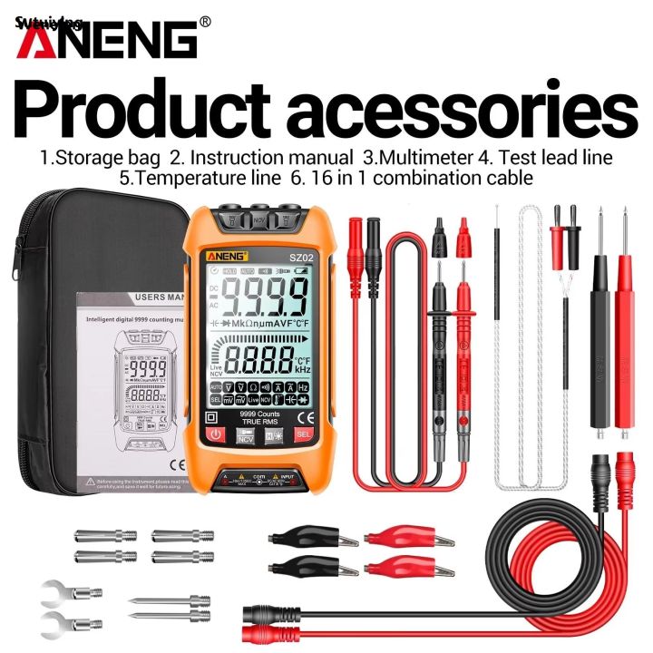 Wenefang%20Sutuiying%20ANENG%20SZ01/SZ02%20Diode%20Tester%20Professional%20Digital%20Multimeter%20True%20New%20Profesional%20RMS%20Smart%20AC/DC%20Current%20Voltage%20Auto%20Range%20Multimetres%20Tools%20-%20Image%208