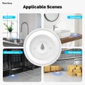 Wenefang MOES Smart Water Leak Detector, Tuya ZigBee Compatible, Flood Profesional Immersion Sensor, Real-Time Alarm, Smart Life App Notification. 