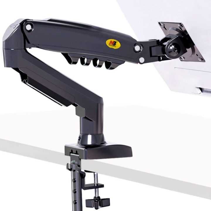 NB North Bayou Monitor Desk Mount Stand Full Motion Swivel Monitor Arm with Gas Spring for 17-30''Monitors