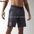 Reebok Lead Grey Crossfit Super Nasty Core Board Shorts For Men - Bk0373. 