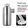 Stainless Steel Faucet Filter Universal 1/2" Tap Water Filter Anti-Scaling for Kitchen and Bathroom. 