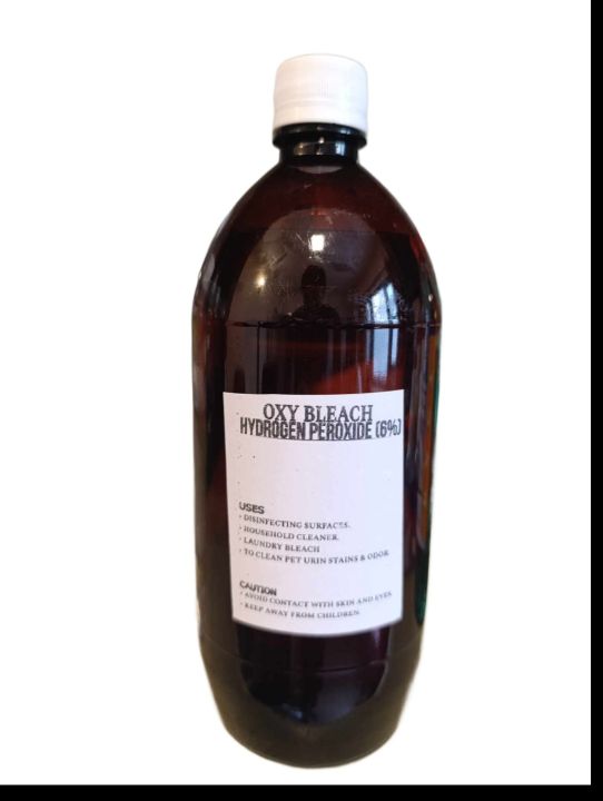 Hydrogen Peroxide 6% , Biodegradable OxyBleach (1000 ml)