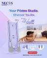 Necos Foldable Pilates Reformer Board with Ab Roller, Ab Exercise Machine, Multi-Functional Pilates Board for Home Workouts, Full Body Pilates Core Trainer, Abdominal Board For Men and Women Unisex. 