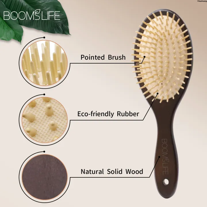 NEW%20YikaohuangBlack%20Wood%20Hair%20Brush%20Women%20Head%20Scalp%20Massage%20Detangling%20Hairbrush%20Wide%20Tooth%20Hair%20Comb%20Airbag%20Hair%20Loss%20Improve%20Scalp%20Tool%20Bargain%20price%20-%20Image%205