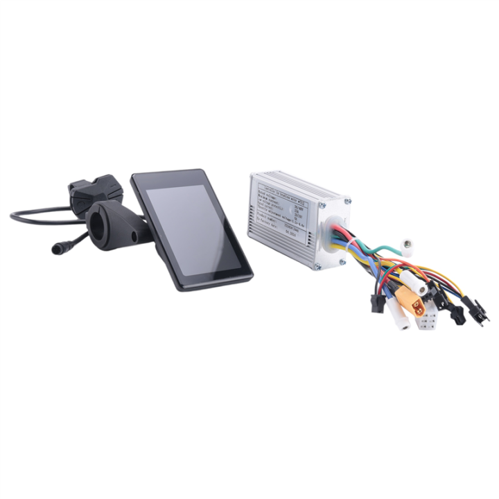 M6T Electric Bike LCD Display Meter+36V 350W Sine Wave Controller Color Screen Universal For E-Bike E Scooter Accessories (6PIN)