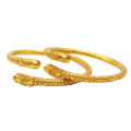 Gold Plated Panchadhatu Free Size Bala For Kids (Bundle of 2). 