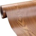 Self Adhesive Wood Grain Furniture Stickers PVC Wallpaper. 