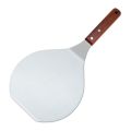 Scraper Shovel Stainless Steel Pizza Paddle Wooden Handle Portable Pizza Peel Hanging Hole Sturdy Pizza Shovel Baking Tool. 