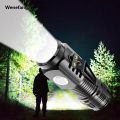 Wenefang LED Strong Light Flashlight Rechargeable Multi functional for Long New style Range Portable Outdoor Home Mini Flashlight Cap Clip Light. 
