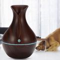 Atomization Humidifier, Small Vase Mini Quiet Home Office Usb Humidifier Bottom Anti Slip Rubber Pad ( Free Essential Oil ). 