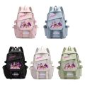 Cool Nylon KPop Demon Hunters Backpacks Large Capacity Hip Hop Saja Boys Backpacks Lightweight School Bag Girls Gift. 