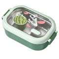 JAERBEE Children'S Lunch Box Children'S Sealed & Lovely Portable Food Containers Heatable Lunch Box Pink. 