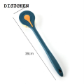 DISICHEN Fashion 1pc Long Handle Bath Brush Soft Hair Bath Brush Back Ball Brush Bathroom Body Brushes Mud Back Scrubber Shower Massage Brush. 