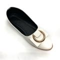 New Ring Buckle Comfortable Close Shoes For Women. 