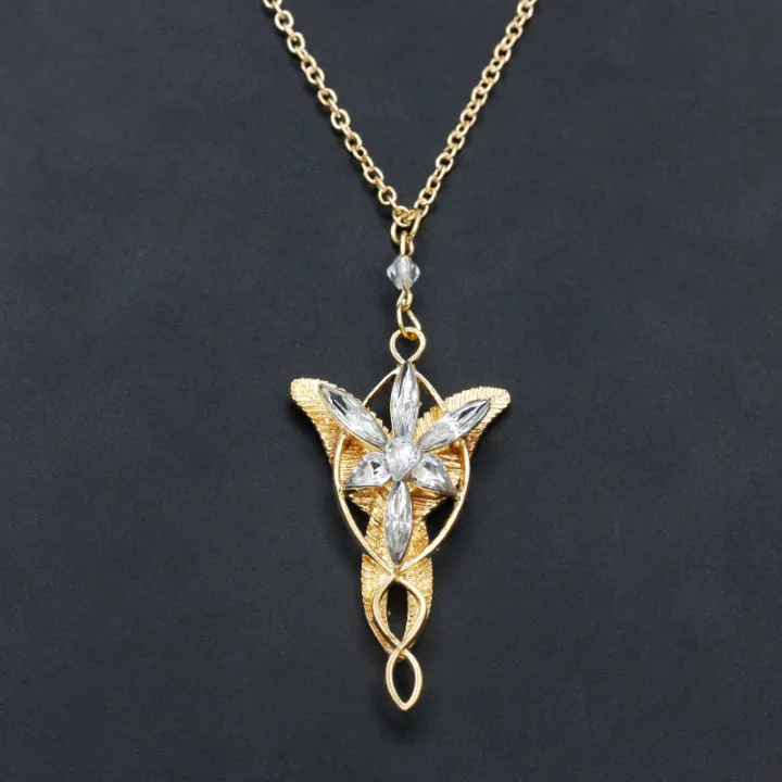 %5B%20New%20%5D%20The%20Lord%20of%20the%20Rings%20Magic%20Ring%20Fairy%20Princess%20Ornament%20Twilight%20Star%20Necklace%20Dawn%20Star%20Men's%20and%20Women's%20Necklaces%20-%20Image%206