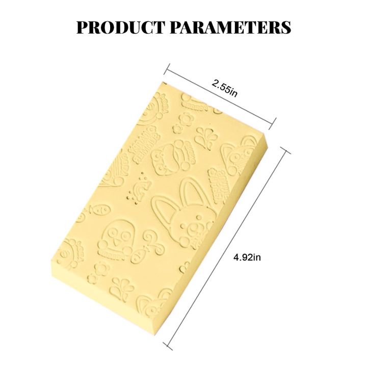 "Cartoon%20Baby%20Bath%20Sponge%20-%20Soft%20Cotton%20Scrubber%20for%20Sensitive%20Skin,%20Perfect%20for%20Boys%20and%20Girls%20during%20Baby,%20Toddler,%20and%20Kids%20Bath%20Time"%20-%20Image%202