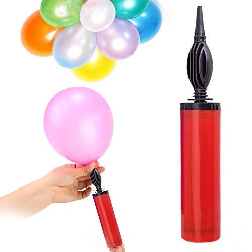 Balloon Pump Hand Held Plastic Balloon Pump Party Birthday Balloons Accessories Inflator Hand Push Air Pumps