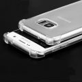 Transparent Case for Samsung Galaxy S7 Edge Soft Anti Drop Phone Back Soft Cover Clear Airbag Shell. 