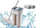 SCRATCH 360 Degree Flexible Cleaning Mop With Bucket And 2 Microfiber Pads | Smart Design Rotatable Cleaning Mop. 