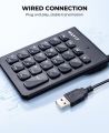 Havit KB223 Wired Number Keypad | Numeric Keypad with USB Connection | Ergonomic Design | 1 Year Warranty. 