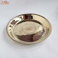 Axia Krafts Bronze Thaal Chares Plate 11 inches Kansha Plate Medium Large. 