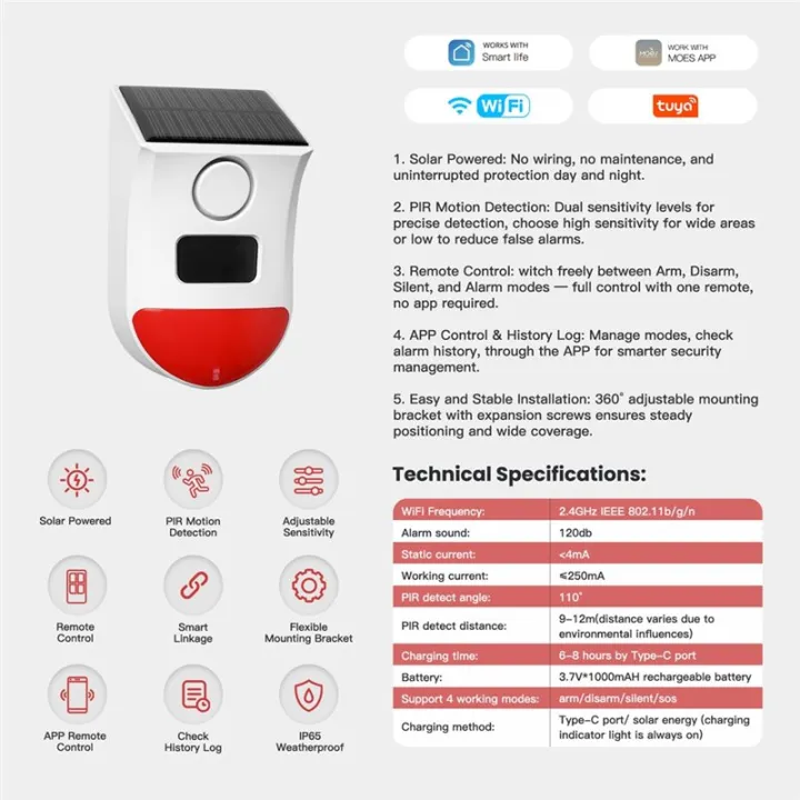IP65%20Waterproof%20Solar%20Powered%20WiFi%20Infrared%20Motion%20Sensor%20Detector%20Alarm%20Tuya%20PIR%20Audible%20and%20Visual%20Home%20Security%20System%20-%20Image%206