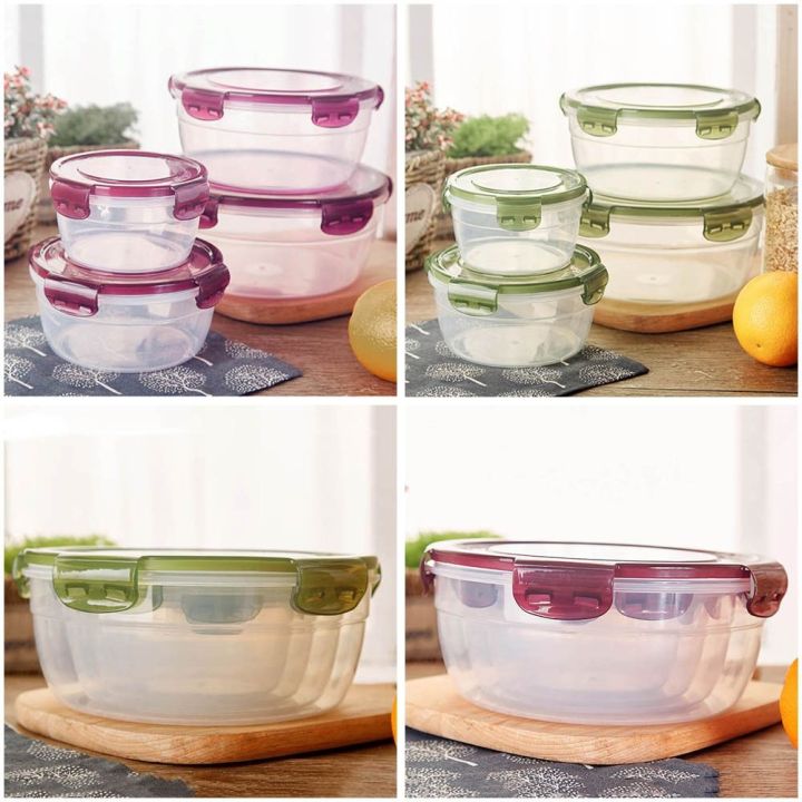 1/4Pcs%20Portable%20Plastic%20Round%20Storage%20Box%20Sealed%20Rectangular%20Stackable%20Food%20Containers%20with%20Lid%20Microwave-heated%20Lunch%20Boxes%20-%20Image%207