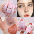 Gege Bear Liquid Cheek Blush Sponge Stick Waterproof Blusher Multi-purpose Eyes&Lips Makeup Pigment Nourishing Blusher Cream. 