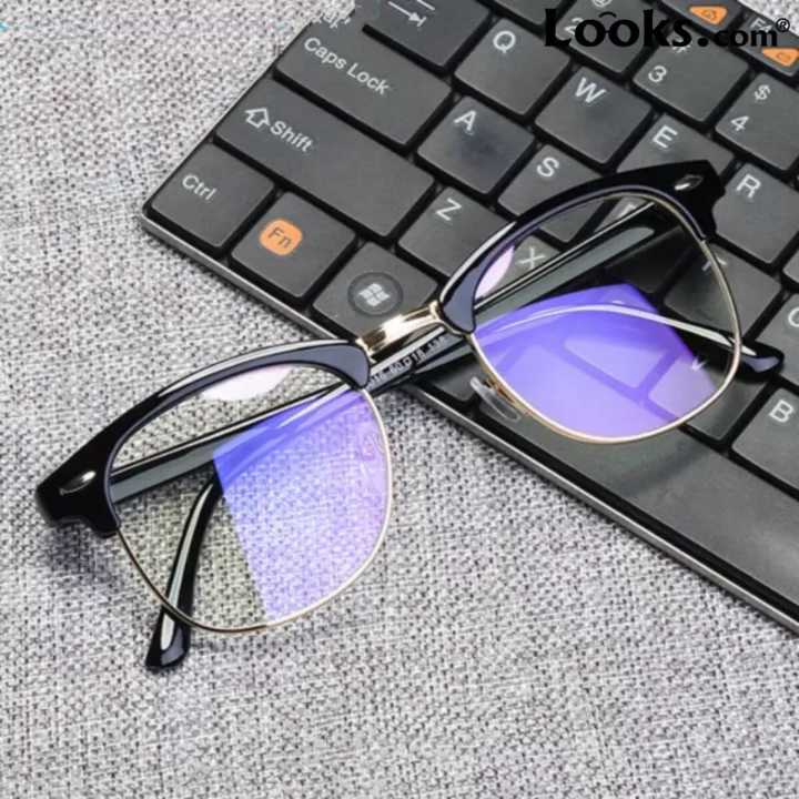 Metal%20Frame%20Blue%20Ray%20Cut%20100%25%20UV%20Protection%20For%20Men%20Women%20-%20Image%202