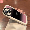 Simple Fashion Gradient Pink Creative English Letters Couples Case Compatible for IPhone 13 11 16 15 14 12 Pro Max XR 16 15 14 8 7 Plus 7Plus X XS Max Luxury Puffs Soft Cover. 
