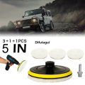 Difutagui 5pcs Universal Car Polish Pad Wool Buffing Polishing Pads Machine Special Waxing Polisher Car Body Polishing Discs Car Polisher Drill. 