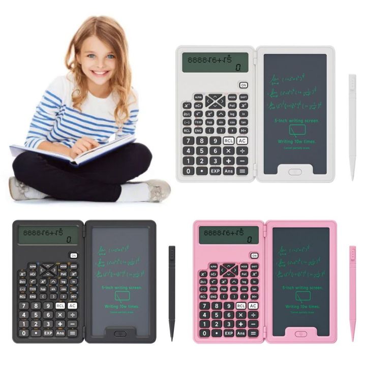 High-quality 10-Digit Scientific Calculators LCD Notepad Writing Pad ...