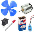 DC Motor Set Motor 9V Combo Set. 