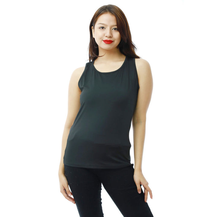 Black Nylon Back Criss Cross Design Yoga Sports Sendo For Women