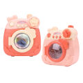 Children Washing Machine Adorable Mini Drum Washing Machine Toy. 