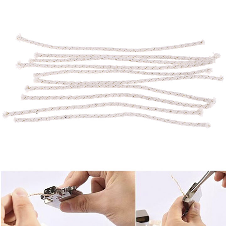 Lighter Long 100pcs/set Copper Wire Cotton Core Wick For Kerosene Oil ...