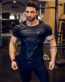 Men'S Body Building Gym Wear Sports T-Shirt Short Sleeve Quick-Dry - Fashion | Gymwear | T-Shirt For Men. 