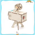 DIY Epidiascope Projector STEM Kits Science Experiment Teaching Model Kit Learning Educational Wooden Puzzle Games for Kids. 