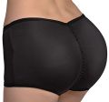 Black V Shape Padded Panties Underwear Shape-Wear Hip Lifter. 