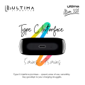 Ultima Atom 320 Wireless Earbuds With Massive Playback Of Upto 17 Hour IPX5 Water Type C Interface With Game Mod. 