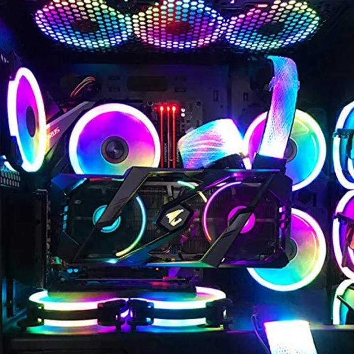 Double%208%20Pin%20PCIE%20RGB%20Extension%20Cable,CPU%20Synchronization%208Pin%20ARGB%20Extension%20Cable%20for%20image%20Card%20Via%205V%20Synchronous%20-%20Image%203