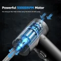 Geevorks 2-in-1 Dust Blower Air Pump Cordless Electric Air Duster with 4 Nozzles for Air Conditioner Computer Keyboard Cleaning. 