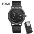 TOMI Classic Dual Black Dial Analog Watch for Men - T087. 