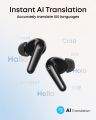 soundcore R60i NC, 6-Mics, Real-Time (ANC) Adaptive Noise Cancelling, Hi-Res Sound, Wireless Bluetooth Earbuds, Translation Earbuds, 50H Playtime. 