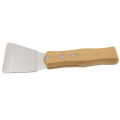 NAMUNY 1Pcs Ceiling Install Spatula Scoop with Wooden Handle Stretch Ceiling Film Shovel Accessories for Welding Harpoon, Large. 