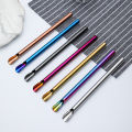 Spoon Straw Metal Reuse Piece 1 Straw Set Bubble Tea Straw 304 Stainless Steel Smoothie Shake Straw Stir. 